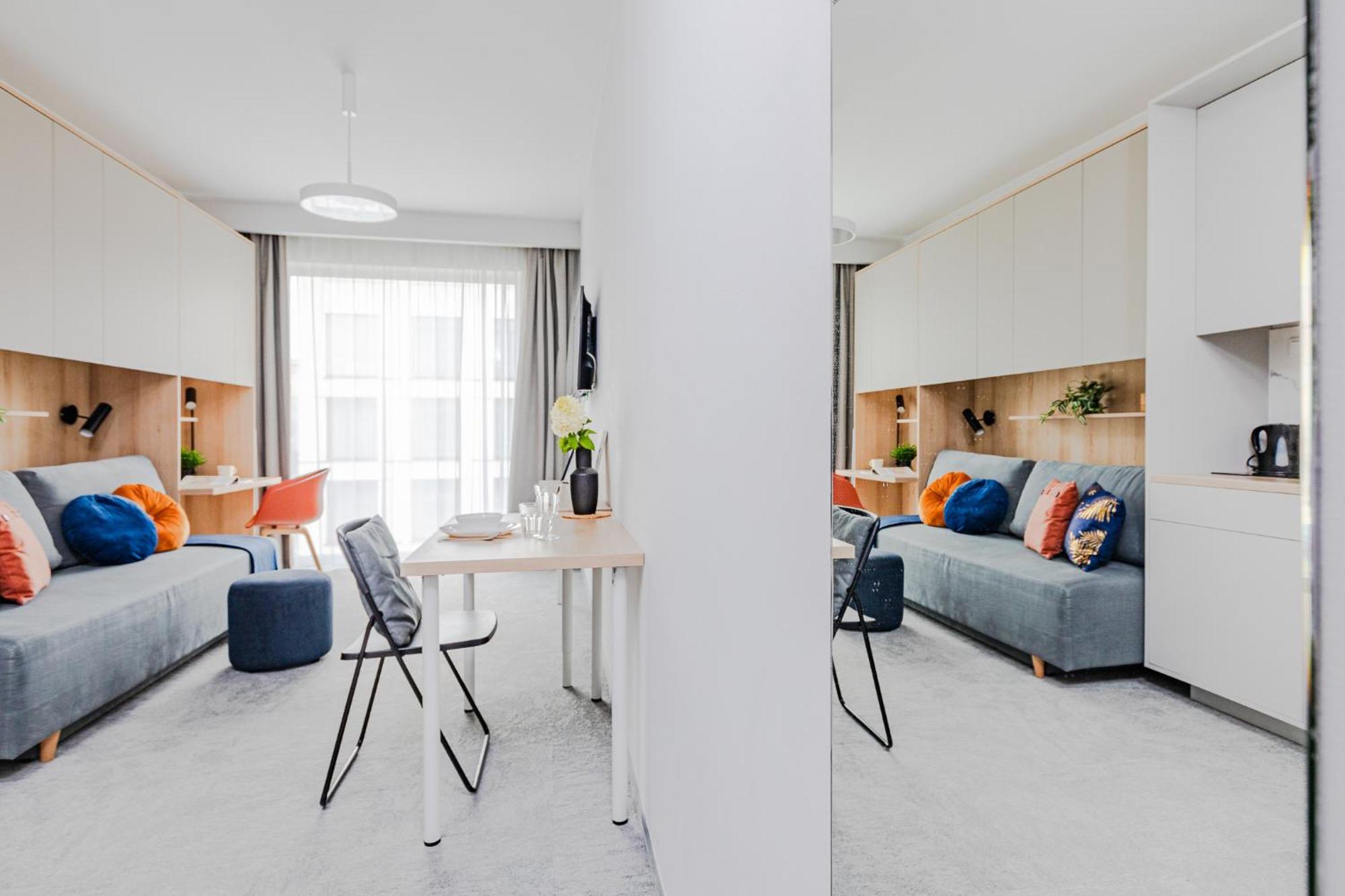 Superapart Wilanow Ministudio, Medicover, Swiatynia Opatrznosci Warszawa Exteriör bild