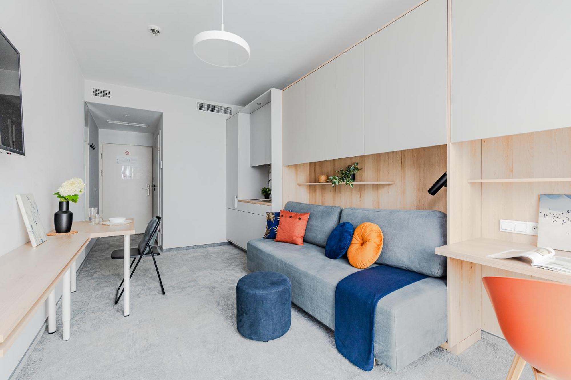 Superapart Wilanow Ministudio, Medicover, Swiatynia Opatrznosci Warszawa Exteriör bild